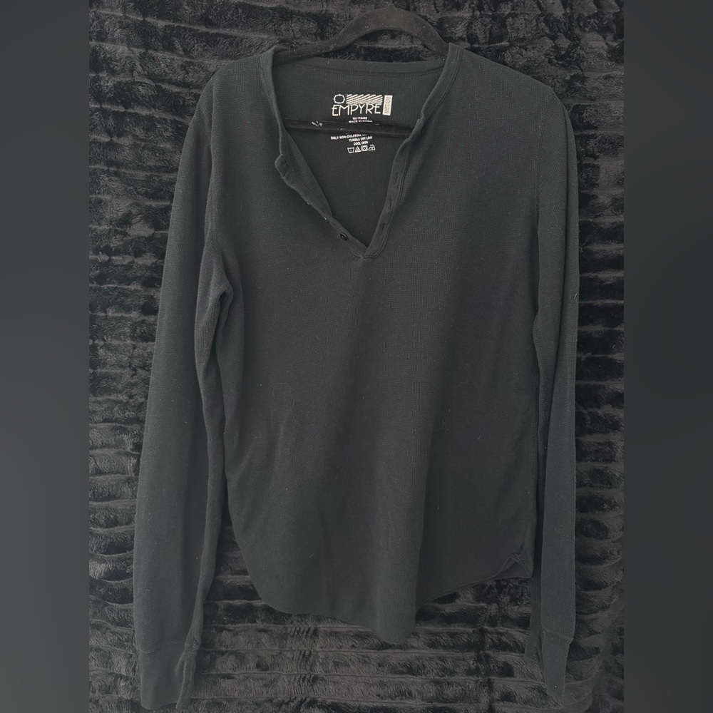 Empyre Women's Classic Black Long Sleeve Tee